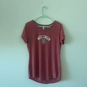 Under armor Wisconsin Badgers t-shirt